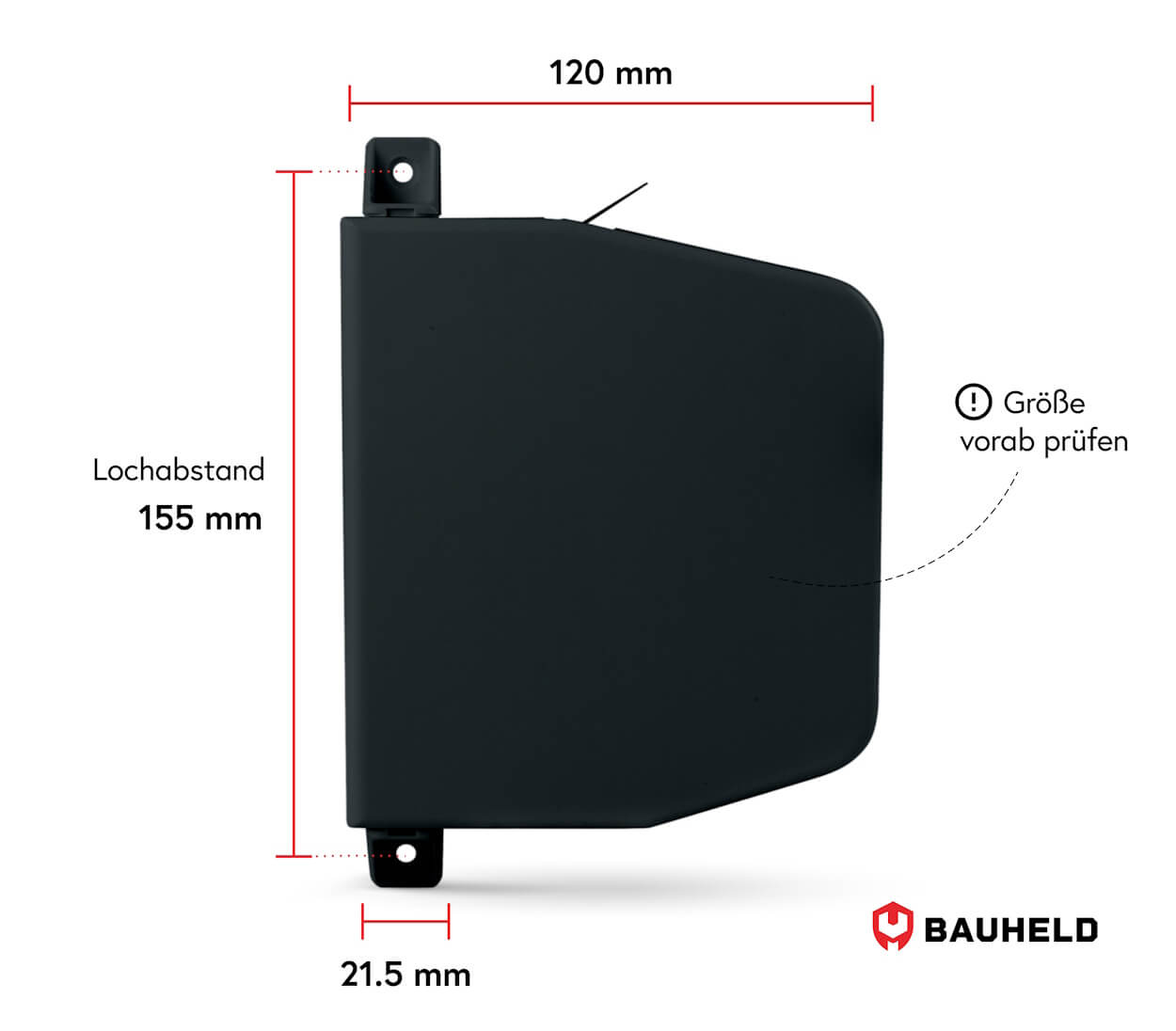 Aufschraubwickler - 14mm - Grau