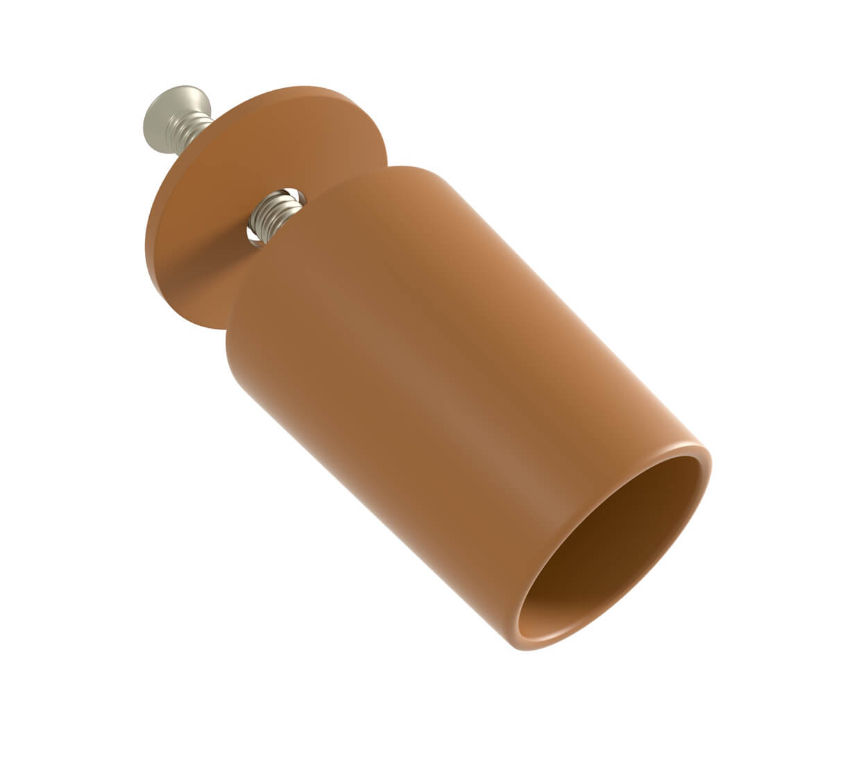 Rolladenstopper 27 mm - Hellbraun