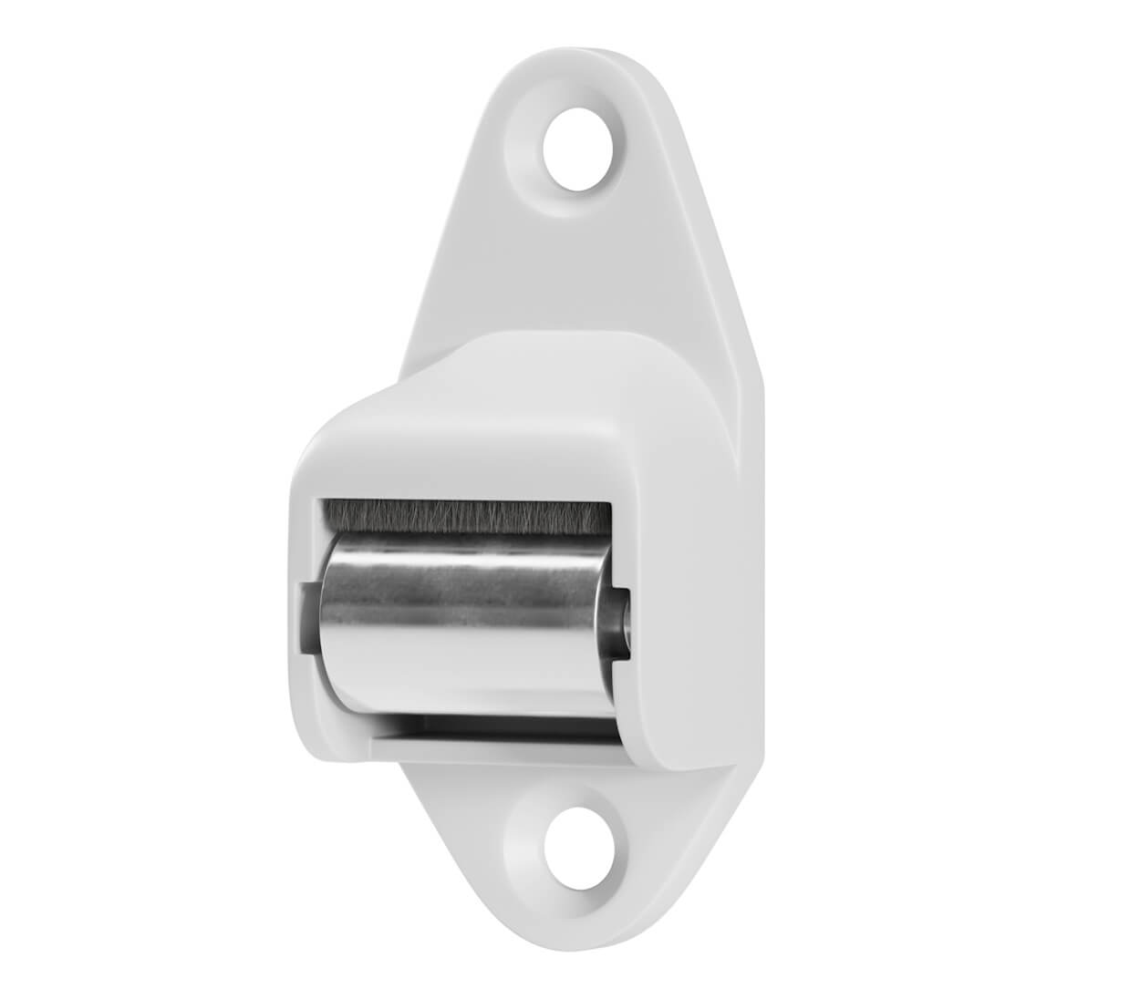 BAUHELD Rollladen-Gurtführung Aufputz Unterputz, Schnelle Montage, Rolladen Gurtwickler für Rolladengurt 14mm & 23mm, Weiß