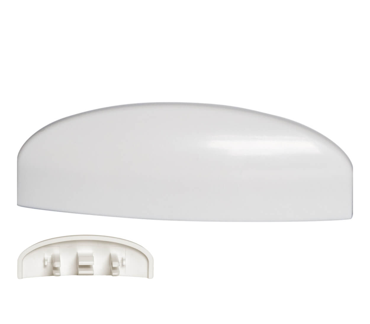 Wasserschlitzkappen 25-30mm RAL9003