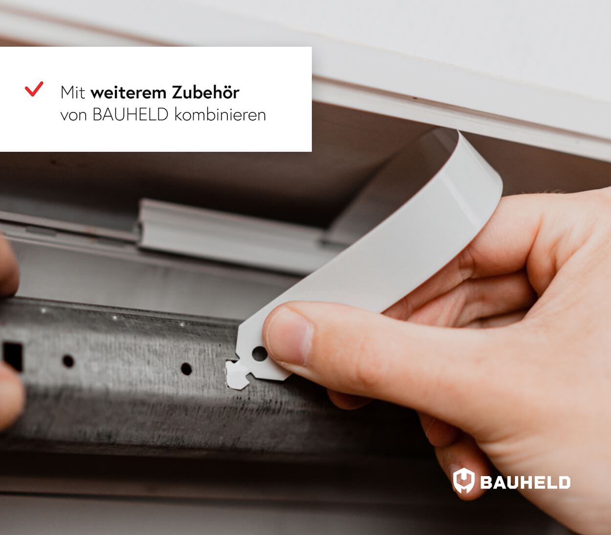 Rolladenstopper 27 mm - Hellbraun