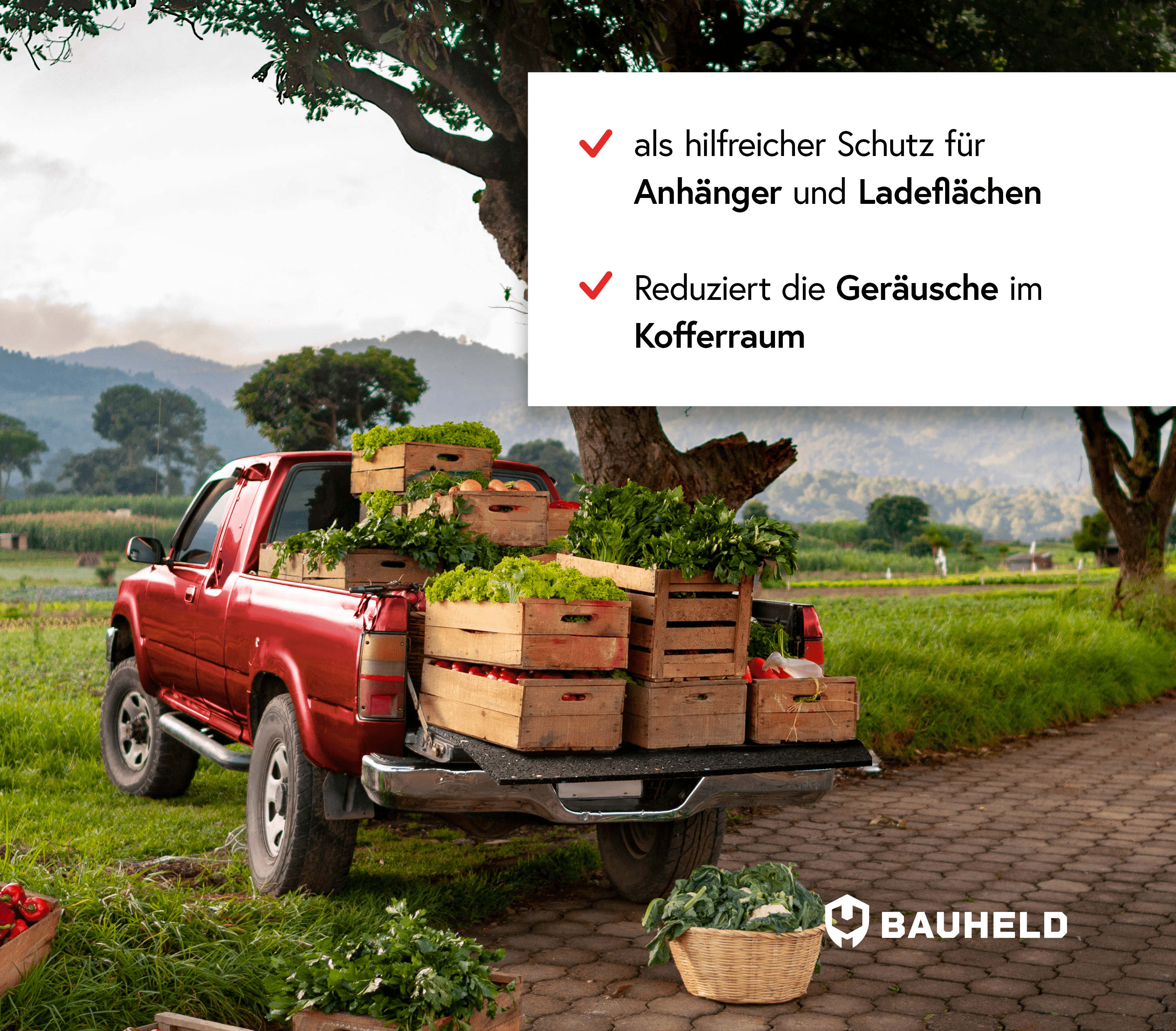 Antivibrationsmatte 60 x 60 cm