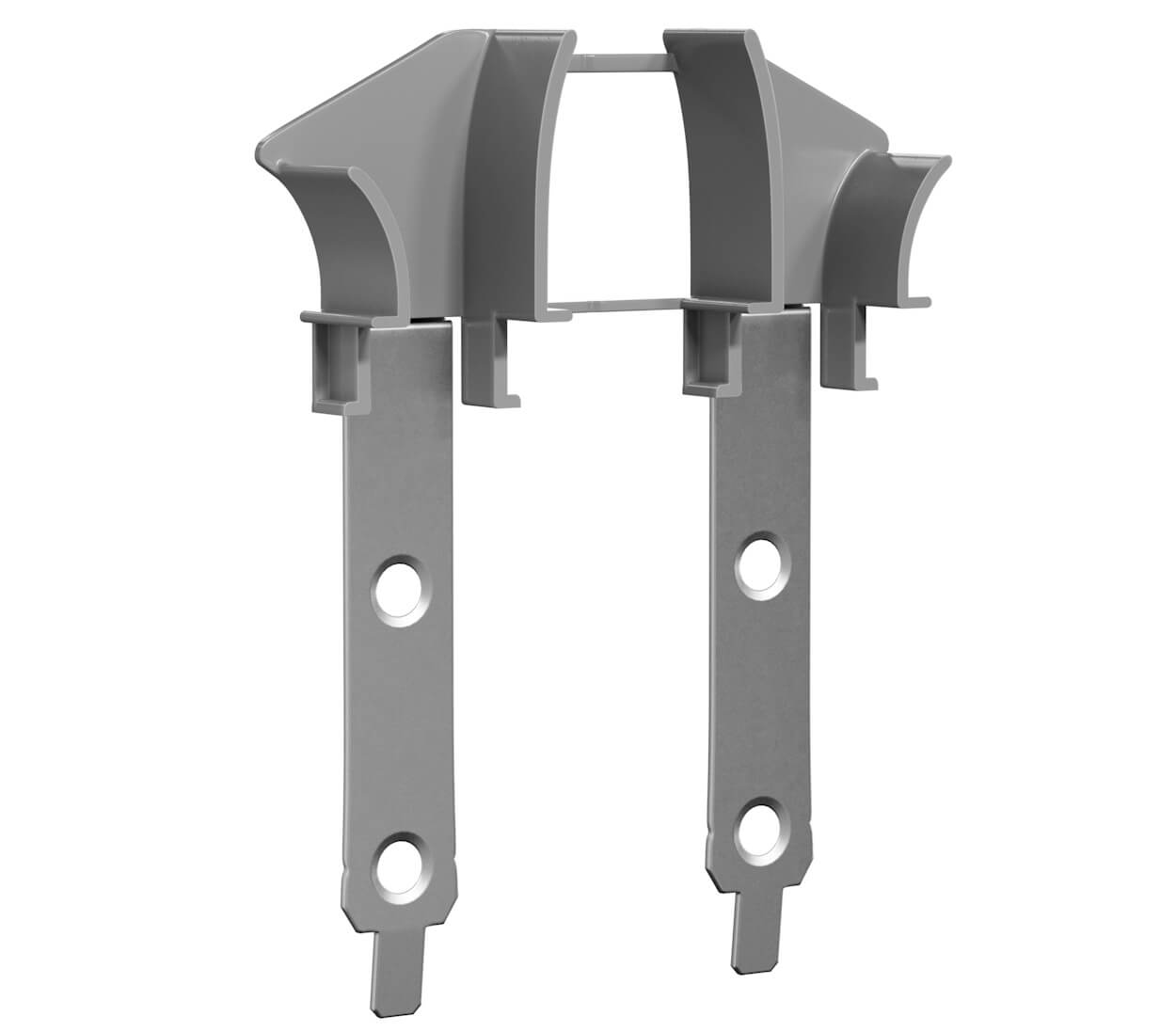 Einlauftrichter Rolladen 17mm Grau