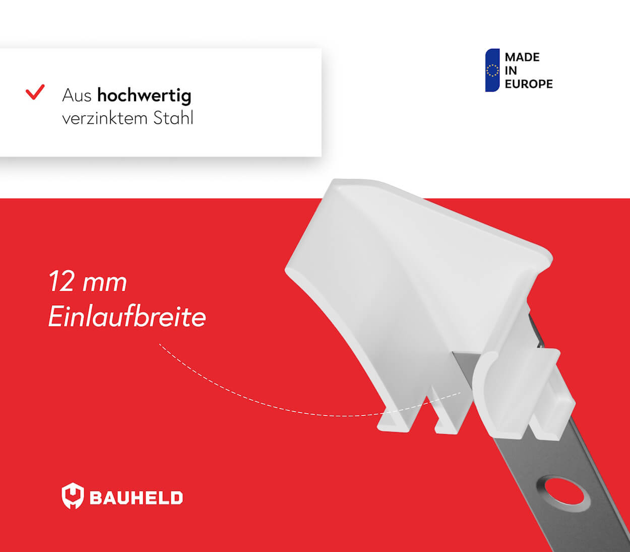 Rolladen Einlauftrichter 12 mm