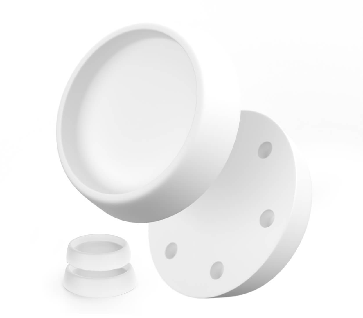 Schwingungsdämpfer Waschmaschine Weiß