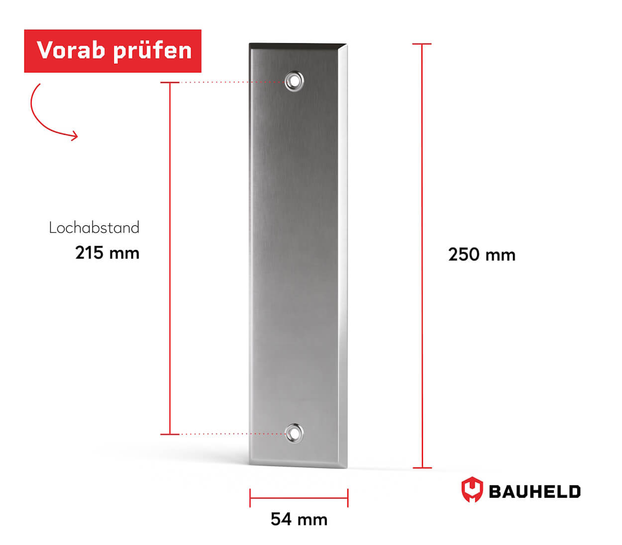 Gurtwickler Abdeckplatte Metall - Geschlossen