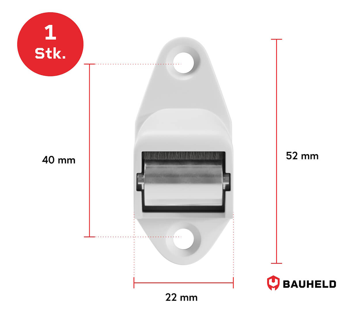 Gurtführung Rolladen - 14mm - Stahlrolle