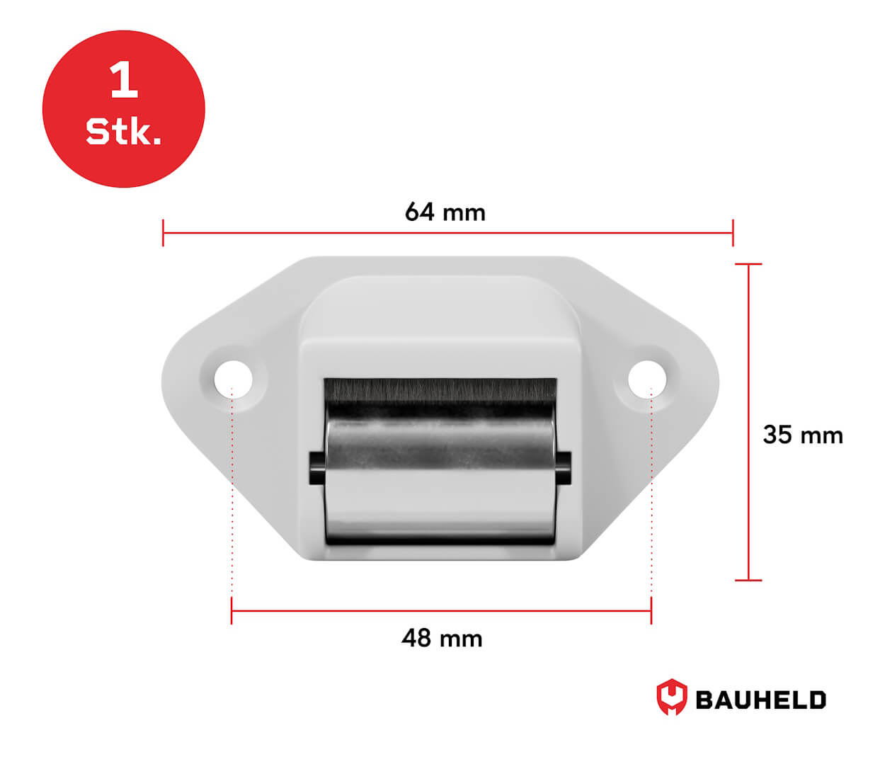 Gurtführung Rolladen - 23mm - Stahlrolle