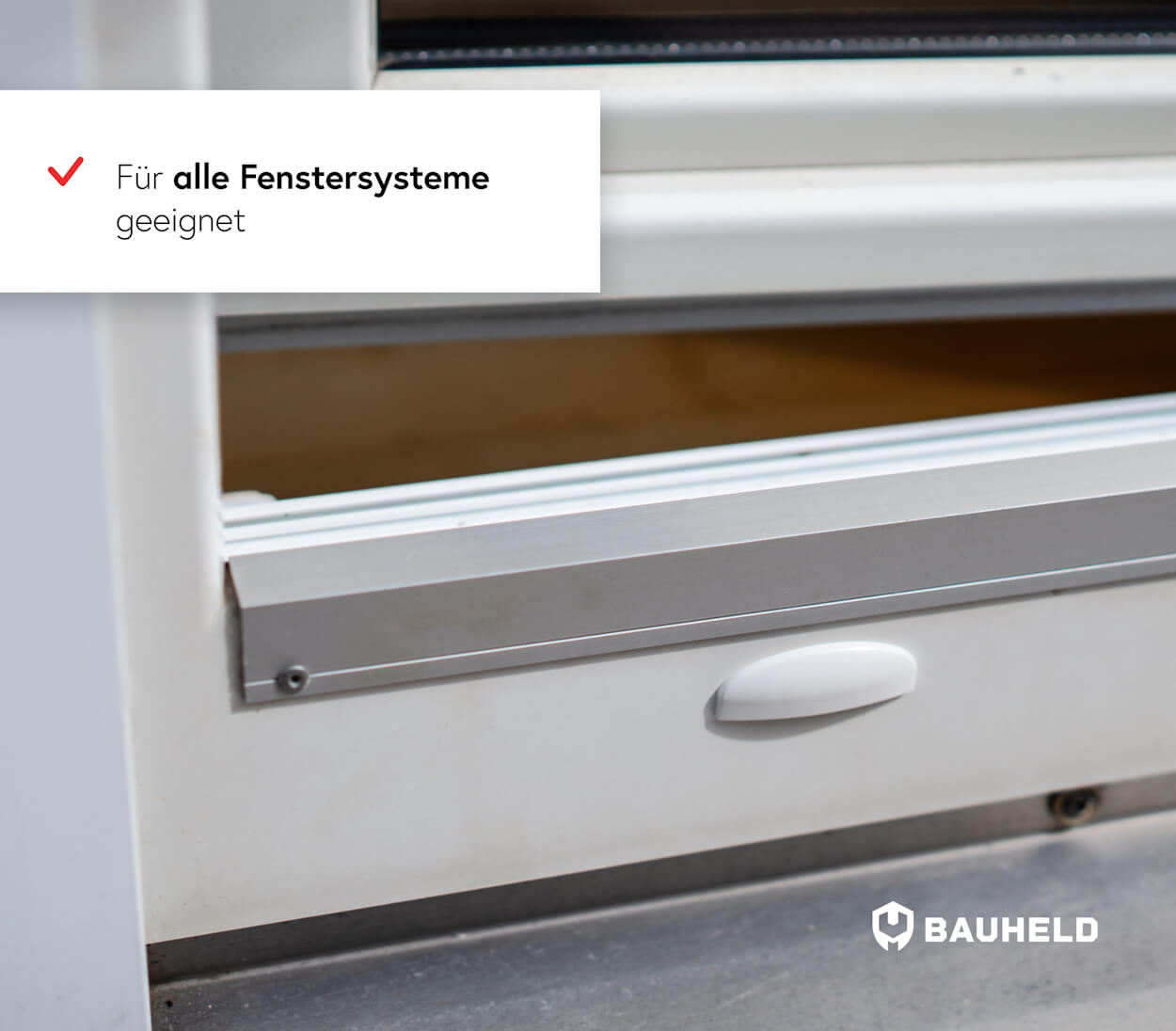 Wasserschlitzkappe Soft Weiß | Window Repair E.K